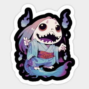 Yokai Demon Sticker